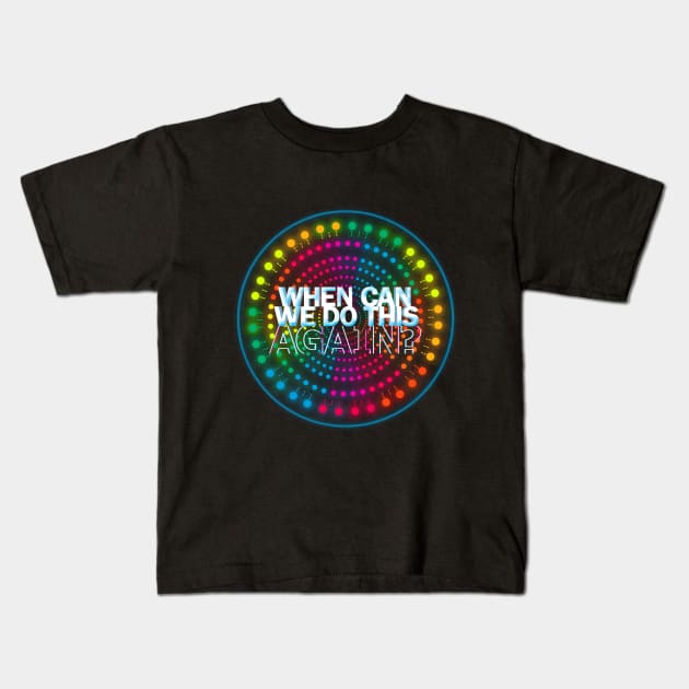 Paint the Night Kids T-Shirt by designering_sarah